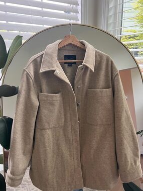 Sanctuary Taupe Shacket